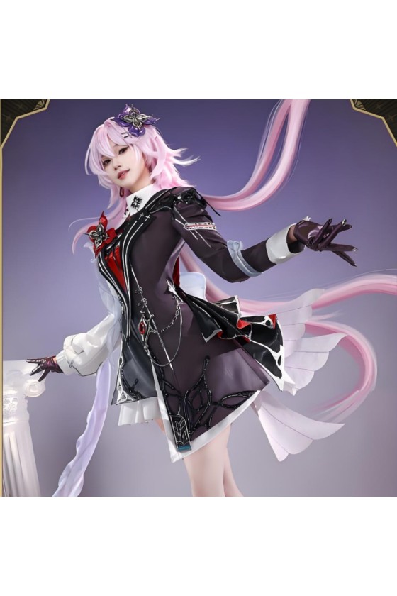 1/3 Delusion Honkai Star Rail Evernight March 7th Black Cosplay Costume